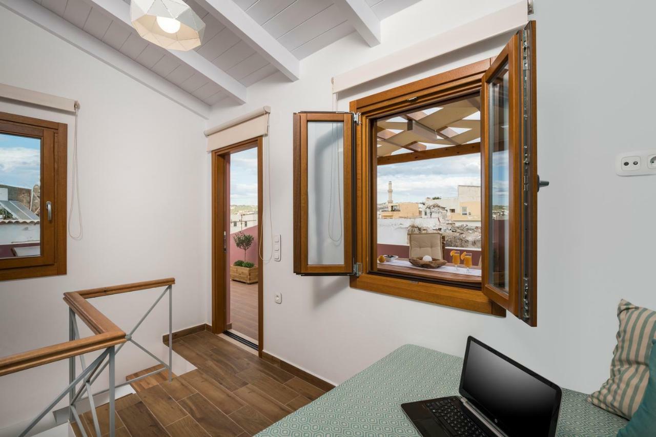 Evlimeni Suites Hriszí Aktí Haniá Kültér fotó