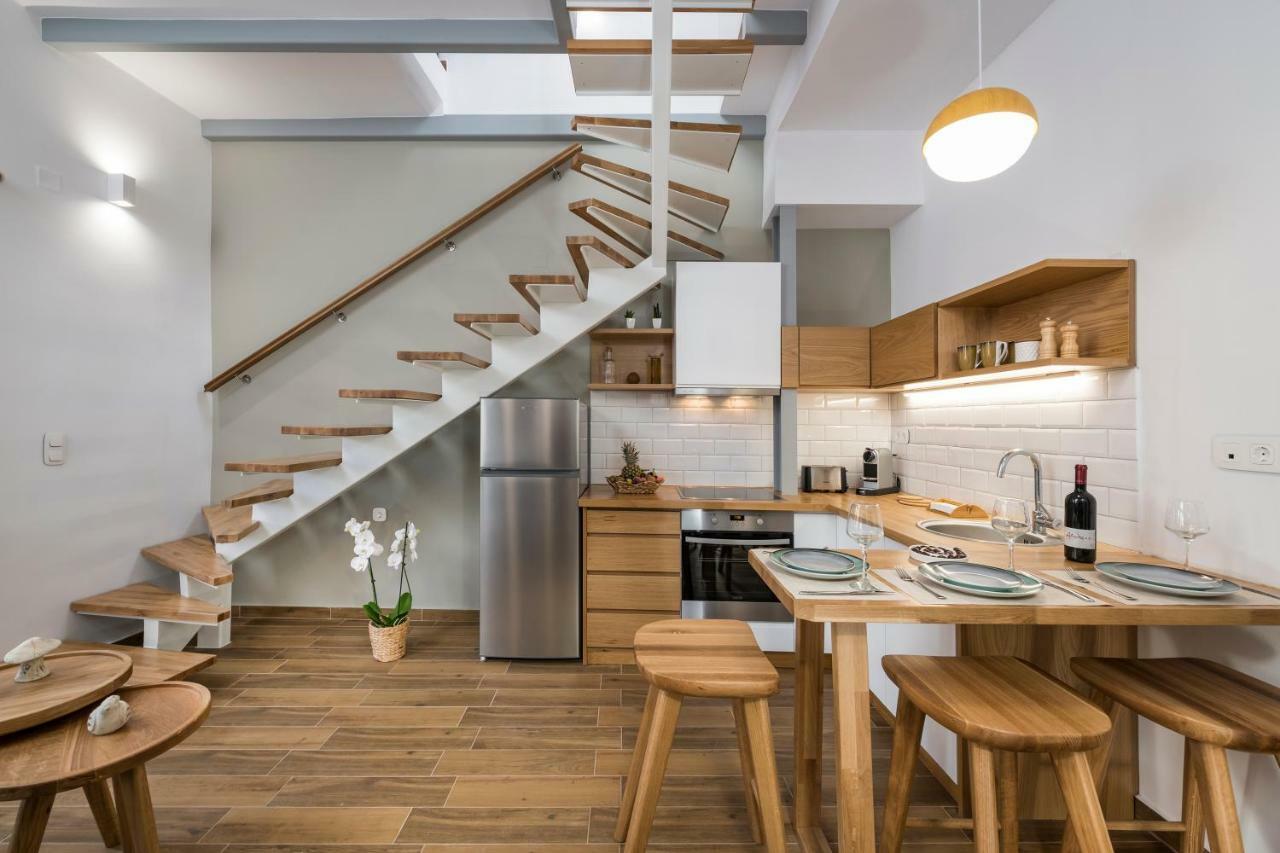 Evlimeni Suites Hriszí Aktí Haniá Kültér fotó