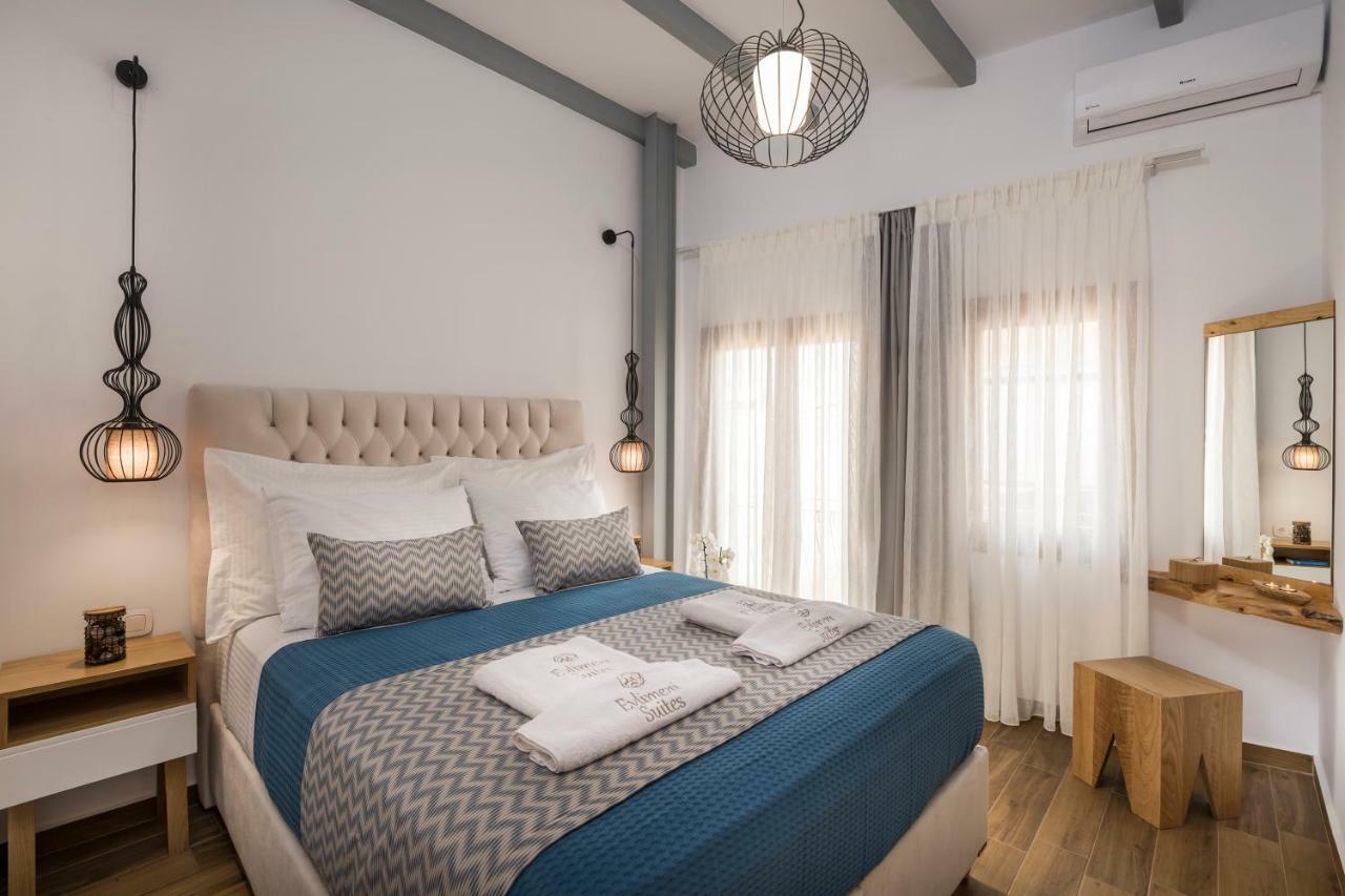 Evlimeni Suites Hriszí Aktí Haniá Kültér fotó