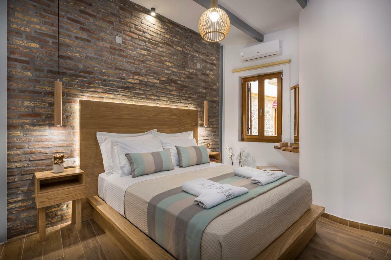 Evlimeni Suites Hriszí Aktí Haniá Kültér fotó