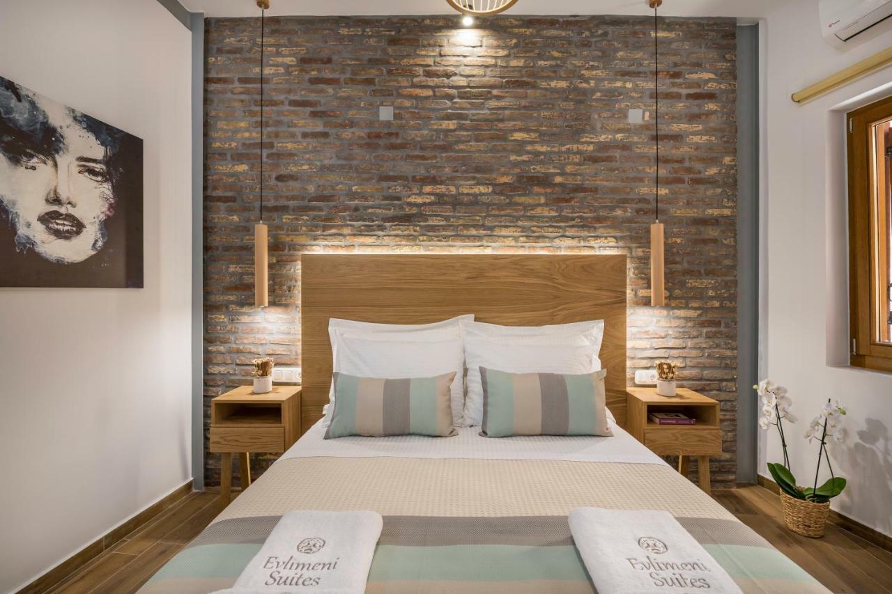 Evlimeni Suites Hriszí Aktí Haniá Kültér fotó