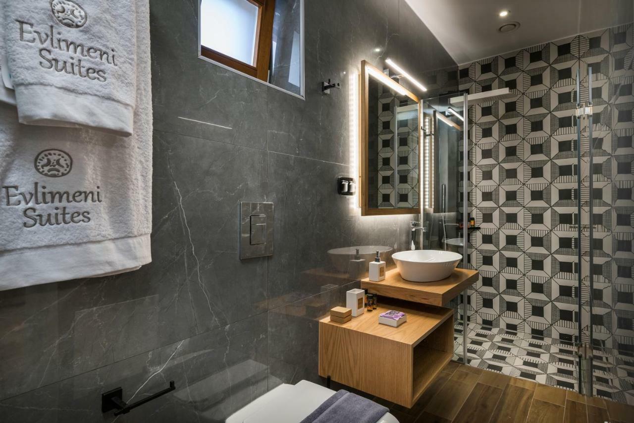 Evlimeni Suites Hriszí Aktí Haniá Kültér fotó